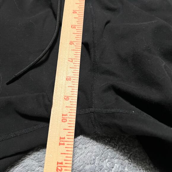 Three Nails Joggers Pants Womens Small Black Pull On Drawstring Pockets - Picture 8 of 8